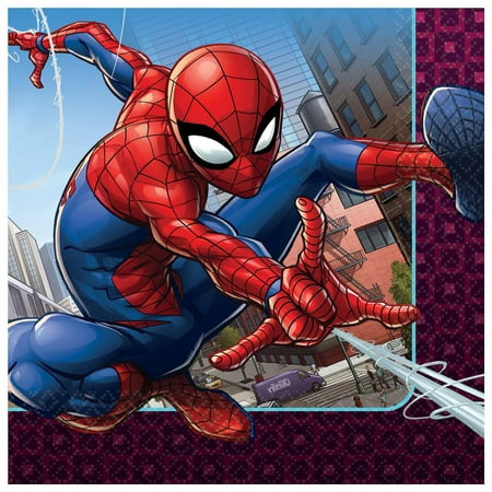 Spider-Man Lunch Napkins (Set of 16)