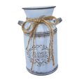 thumbnail image 4 of Jarrón de estilo rústico vintage, jarrón shabby chic para sala de estar, hogar, jardín o boda A, 4 of 9