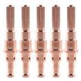 thumbnail image 3 of Plasma Cutter Electrodes SL60 to 100  Copper Material Metal Cutting 5pcs Set, Suitable for Most Plasma Cutting Torch, Convenient Replacement for Cutting Project, 3 of 7