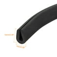thumbnail image 3 of REGALWOVEN Rubber U Channel Trim, Guard Seal Strip Edge Protector Flat Type 9/32"x 25/64"x 9.8ft, 3 of 6