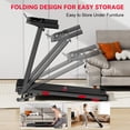 thumbnail image 2 of Folding Treadmill Q5 Pro with Brushless Motor, Speed 0.6-7.5MPH, 15% Auto Incline, 2 of 10