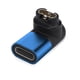 thumbnail image 3 of Adaptador carga reloj tipo C a curva vertical 90° adecuado para reloj ​​​​7/7S/7X/6/6S/6X/5/5S [Tipo-C azul], 3 of 7