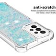 thumbnail image 4 of Compatible with Samsung Galaxy A23 5G Case Glitter Liquid Cute Clear Phone Case Floating Quicksand Shockproof Protective Bumper Silicone Soft TPU Case for Samsung Galaxy A23 5G Star Blue YB, 4 of 13