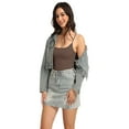 thumbnail image 2 of Women's Scoop Neck Cami Crop Tops Strap Camisole Tank Shirt Cami Cropped Tops, 2 of 4