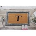 thumbnail image 3 of A1HC First Impression Rubber and Coir Albena 24" X 36" Bronze Finished Heavy Duty Monogrammed Doormat, 3 of 8