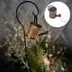 thumbnail image 4 of Luz de de jardín de hierro, luz de linterna de hervidor colgante, lámpara de linterna con energía solar, luces LED de cascada para de , Un sin ganch Un patrón sin gancho, 4 of 9