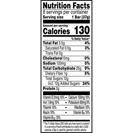 Kellogg's Nutri-Grain Mixed Berry Chewy Soft Baked Breakfast Bars, Kids Snacks, 10.4 oz, 8 Count
