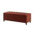 thumbnail image 2 of Gracie Mills Bianca Tufted Upholstered Storage Bench with Soft Close - GRACE-3952, 2 of 4