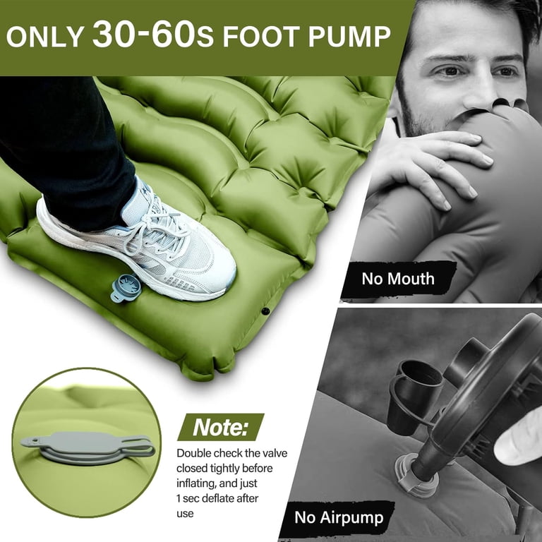 Fun Pack Foods Camping Sleeping Pad, Extra Thick Mat photo 6