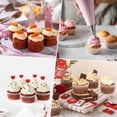 thumbnail image 4 of 500 piezas de envoltorios para cupcakes blancos sin olor, moldes para hornear de papel a prueba de grasa, capacillos para muffins, capacillos para hornear, 4 of 9