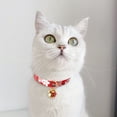 thumbnail image 5 of Collier Chat avec Pendentif Cloche Petit Chien Noeud Papillon, 5 of 5