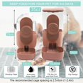 thumbnail image 2 of Lishi Automatic Hanging Pet Feeder and Water Dispenser Set for Small Animals, 2 of 5