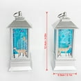thumbnail image 3 of Gostoto Christmas Lamp Portable Lanterns Flameless LED Candle Vintage Mini Hanging Lantern Christmas Home Decoration Gift Lights Decoration for Christmas Tree Garden Bedroom Parties Table, 3 of 3