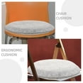 thumbnail image 4 of unbranded 2Ud Cojines De Asiento En Fieltro Gris Para Sillas De Oficina Con Ergonómico, 4 of 7