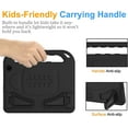 thumbnail image 4 of BMOUO Kids Case for Fire HD 10 & Fire HD 10 Plus Tablet (13/11th Generation , 2023/2021 Release), with Screen Protector, Shockproof Handle Stand Case for Fire HD 10 Tablet & Fire HD 10 Plus, Black, 4 of 9