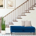 thumbnail image 4 of CorLiving Perry Velvet Storage Ottoman, 4 of 5