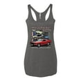 thumbnail image 2 of Wild Bobby Ford Mustang Untamed Spirit Mens Cars and Trucks Women Tri-Blend Racerback Tank Top, 2 of 6
