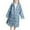 Navy, variant on Boys Girls Raincoat Full Cartoon Printed Styling Integrated Hooded Setting Reflective Decoration Reserved Backpack Space For Daily School Commute,Sized 7-10Y