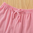 thumbnail image 4 of ZACPNCV Toddler Girls Boys Solid Cotton Harem Pants Summer Baby Basic Loose Long Bloomer Trouser Elastic Pants Pink 6-12 Months, 4 of 9