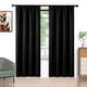 thumbnail image 1 of Blackout Cortinas 52x84 Pulgadas, Juego de 2 Cortinas con Bolsillo para Barra, Aisladas Térmicamente, Decoración Sólida para el Hogar, Cortinas para Sala de Estar y Recámara, Privacidad Asegurada y A, 1 of 7