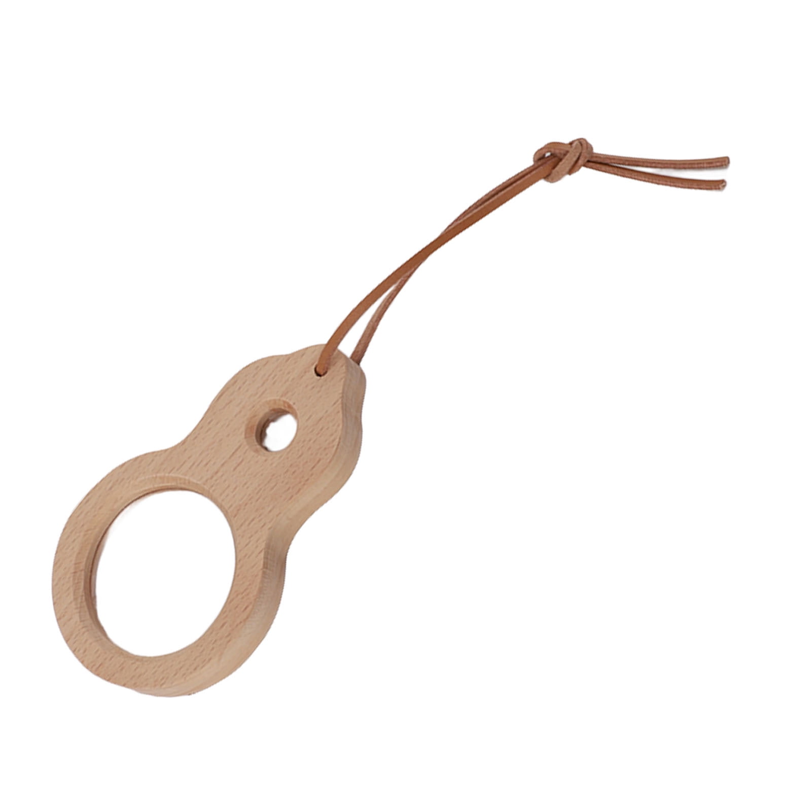 Wood Magnifying Glass, Portable Reading Study Tool, Kids Adults, 4.9x3.0in