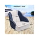 thumbnail image 5 of |6394|Enhance Your Boating E x perience con Our Pontoon Boat Seat Thickened Sponge Padding Ergonómico cm de Profundidadesign para Fishing Sightseeing & Speedboats Complete con Standard Mounting Bolt|, 5 of 5