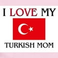 thumbnail image 2 of CafePress - I Love My Turkish Mom Infant Bodysuit - Baby Light Bodysuit, Size Newborn - 24 Months, 2 of 4