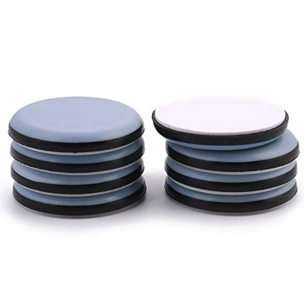 1 5 8 Adhesive Furniture Glides Sliders Furnigear Heavy Duty Ptfe Teflon Chair Leg Slides Move Your Easy Safely Best Floor Protector Pack Com - Best Heavy Duty Furniture Sliders