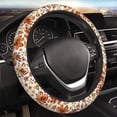 thumbnail image 6 of Bingfone Wildflowers Vintage Steering Wheel Cover - Universal 15 Inches Car Steering Wheel Covers Grip Auto Internal Accessories, 6 of 6