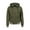 Army Green, variant on Women's Coats and Jackets Hooded Zipper Long Sleeved Coat with Pocket Solid Color Drawstring Thick Loose Jacket Fall Winter Casual Party Warm Outerwear,Army Green