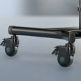 thumbnail image 7 of ONKRON Designer Caster Wheels 4 Inch for Mobile TV Cart TV Stand Heavy Duty Smooth Running with Double Safety Lock Plastic Casing Set of 4 AWL100 Black, 7 of 7