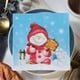 thumbnail image 4 of Servilletas navideñas, papel para postres, papel para postres, papel para bebidas, pasteles, ensaladas, frutas, vajilla, papel para almuerzos, desechables, suministros para fiestas navideñas, barbacoa, 4 of 6