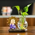 thumbnail image 6 of XGFHYJEH Vase, Flower Vase, Vase Decor, Spring Vase, Short Vase, Bouquet Vase, Flower Vases Clearance, Flower Vase Decor, Vase Decorations Clearances, 6 of 6
