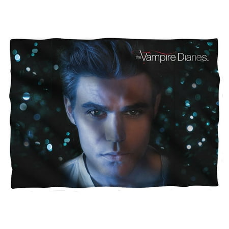 Vampire Diaries Stefan Eyes Front Back Print Pillow Case White