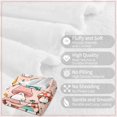thumbnail image 2 of Mushroom Blanket, Mushroom Gifts for Women, Soft Fleece Flannel Mushroom Throw Blanket 60" X 50", Cute Mushroom Head Blanket Stuff Gifts for Mushroom Lovers Couch Bedding Living Room Decor, 2 of 6
