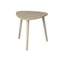 thumbnail image 3 of Side Table. End Table Living Room. Bedside Table or Night Stand. Small Entry Table. Easy To Assemble. Natural Wood Base and Top, 3 of 4
