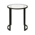 thumbnail image 2 of Evelyn&Zoe Mitera 20" Wide Round Side Table, Blackened Bronze, 2 of 8
