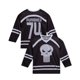 thumbnail image 2 of Camiseta de hockey Marvel para hombre talla XL, negra, Punisher, manga larga, 2 of 7
