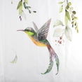 thumbnail image 6 of Sage Green Plant Shower Curtain for Bathroom, Eucalyptus Leaves with Floral and Hummingbird on White Shower Curtain with Hooks, Green Botanical Bathroom Curtains Shower Set, 72X84 inch, 6 of 6