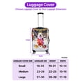 thumbnail image 5 of Happy New Year 2026 Great Pyrenees Holiday Balloons Party Snow Travel Luggage Cover Pyr Dog Lover Suitcase Dust Protective Decor - 13018, 5 of 5