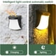 thumbnail image 3 of 6 piezas de luces solares impermeables para decoración de jardín y hogar para valla de pared de patio al aire libre, 3 of 5