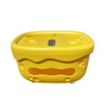 thumbnail image 1 of Organizador de caja de pañuelos, almacenamiento, sala de estar, multiusos, elegante, moderno, multifuncional Amarillo, 1 of 9