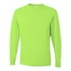 thumbnail image 1 of Camiseta De Manga Larga Jerzees Hombre Mezcla De Peso Pesado Verde Seguridad XXX-Large 29LSR, 1 of 1