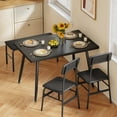 Aiho Dining Table Set for 4，Kitchen Dining Table with Bench and 2