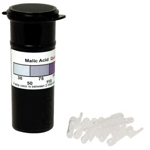 Accuvin Malolactic Fermentation (MLF) Test Kit For Winemakers (0-500 mg/L Malic Acid)