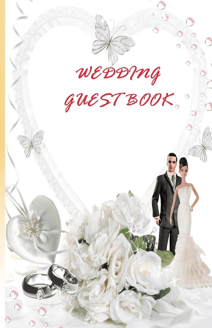 "Our Wedding" Guest Book &  Pen Sets GB7117 ^* 