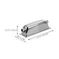 thumbnail image 2 of SKISUNO 8Pcs Precision Electroplated Bass Drum Lugs with Dual Hole Design for Quick Installation, 2 of 8