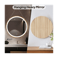 thumbnail image 3 of 2PCS Adjustable Picture Hanging Wire Kit - Heavy Duty Hardware , 1M X1.5Mm Stainless Steel Cables Hanging Rope, 3 of 6