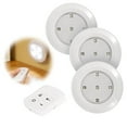 thumbnail image 3 of AMERTEER 4 Piece Set Wireless Remote Control Wall Ceiling Led Lights Counter Under Cabinet Cupboard, 3 of 8