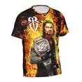 thumbnail image 3 of Unisex Adult Roman Wres-Tler Reign Graphic Tee Shirts Funny Cartoon 3D Print Short Sleeve T Shirts for Mens Womens, 3 of 8